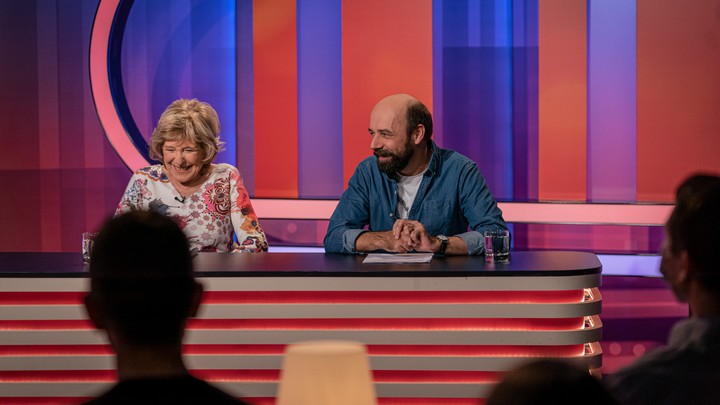 Oľga Feldeková a Tomáš Hudák v relácii Sedem